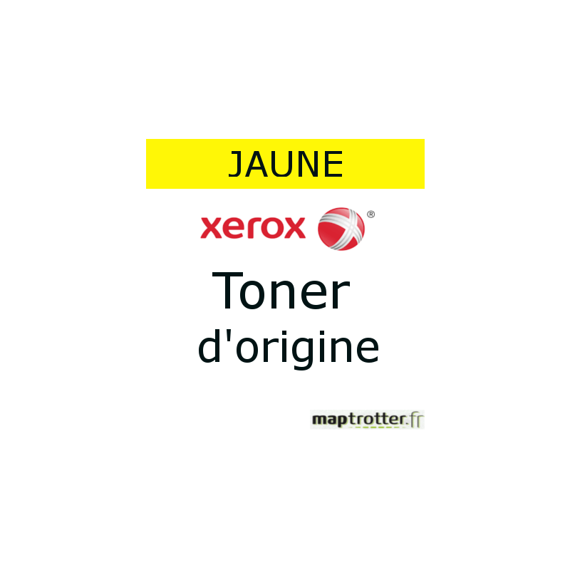Toner - Xerox - 106R03762 - Toner jaune, produit d'origine, 3 300 pages, pour VersaLink C7000V/N, VersaLink C7000V/DN