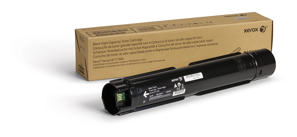 [106R03757] Toner - Xerox - 106R03757 - Toner noir - produit d'origine - 10 700 pages, pour C7000