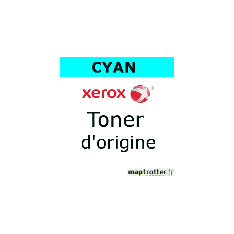 [006R04637] Toner - Xerox - 006R04637 - Toner cyan - produit d'origine - 16 000 pages, pour C625