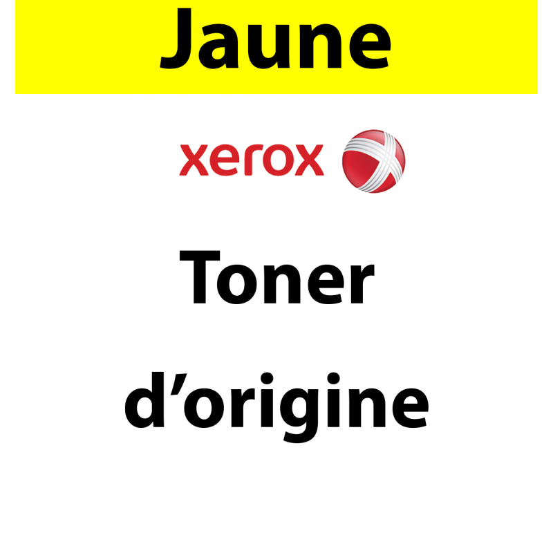 [006R04688] Toner - Xerox - 006R04688 - Toner jaune, produit d'origine, 7 000 pages, pour C410, C415