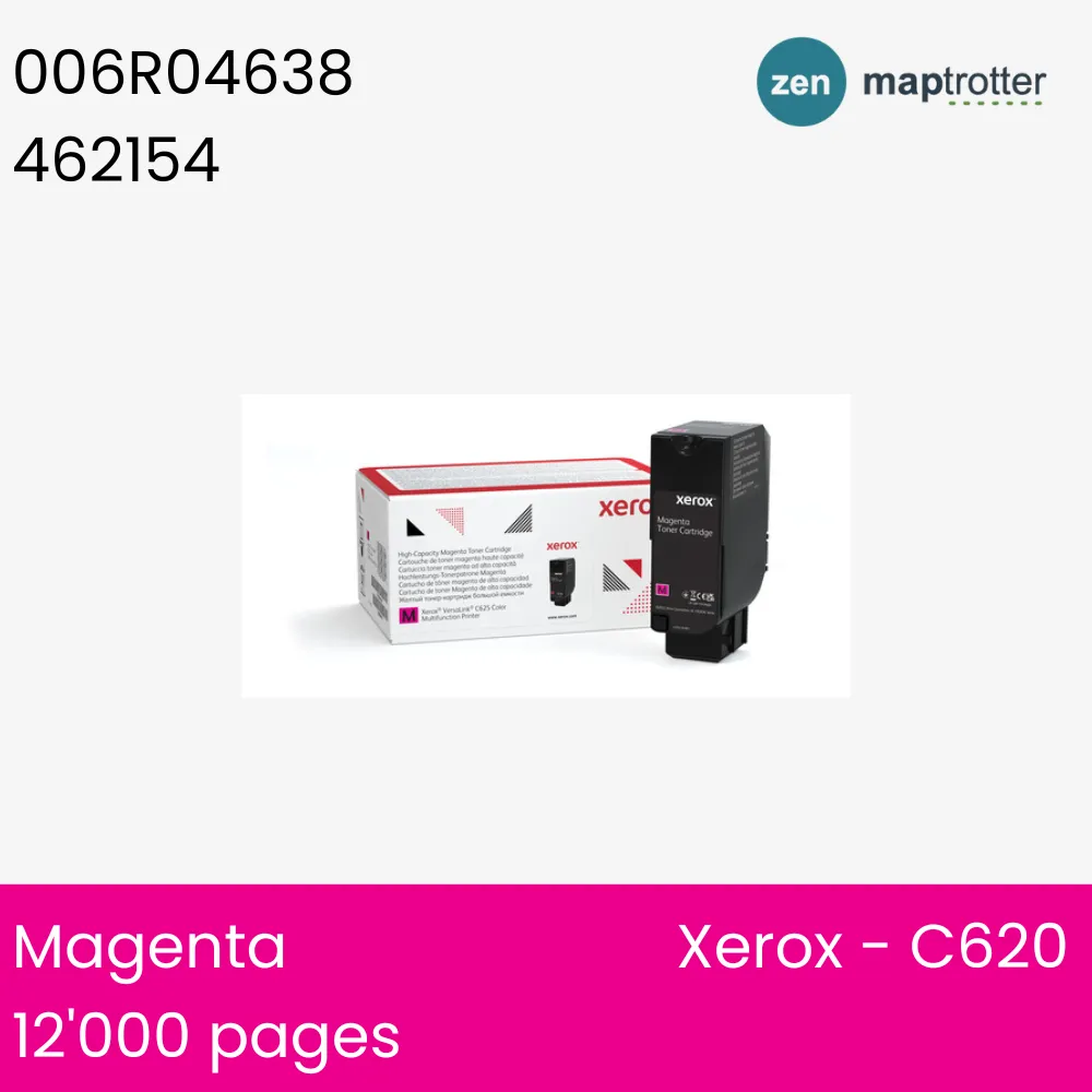 Toner - Xerox - 006R04638 - Toner magenta - produit d'origine - 16 000 pages, pour C625