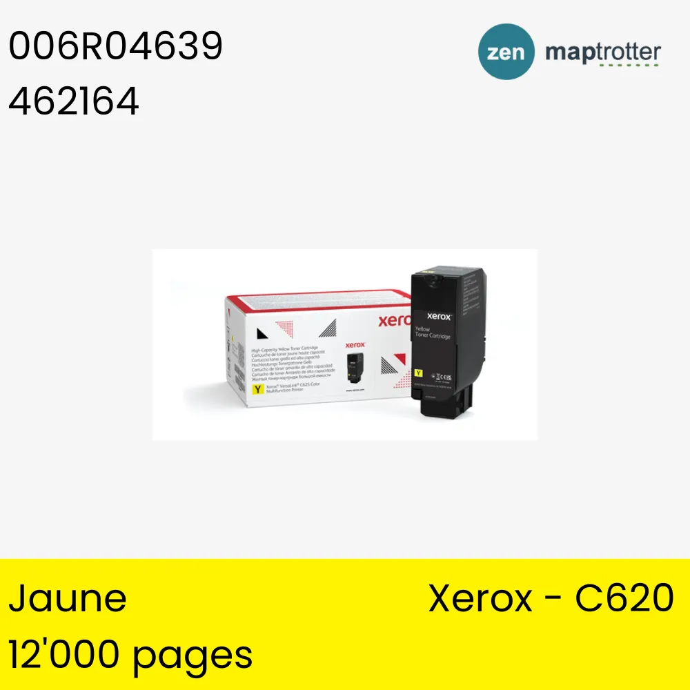 Toner - Xerox - 006R04639 - Toner jaune - produit d'origine - 16 000 pages, pour C625