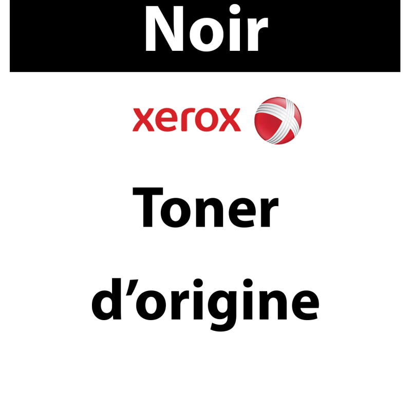 Toner - Xerox - 006R04685 - Toner noir, produit d'origine, 10 500 pages - pour C410, C415