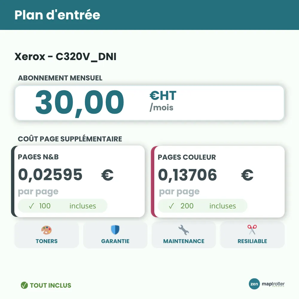 Zen - C320V_DNI Plan d'entrée