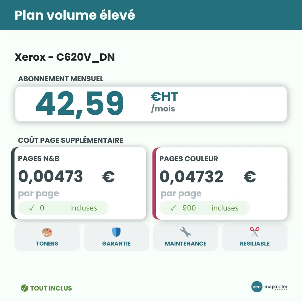 Zen - C620V_DN Plan volume élevé